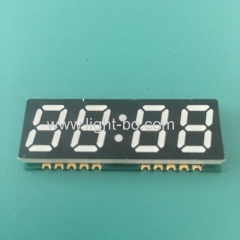 Ultra thin white color 4 Digit 0.39inch SMD 7 Segment LED Clock Display common anode for clock