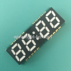 Ultra thin white color 4 Digit 0.39inch SMD 7 Segment LED Clock Display common anode for clock