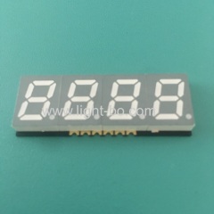 Super bright red 0.39inch 4 digit 7 Segment SMD LED Display common anode with 3.75mm thickness ONLY