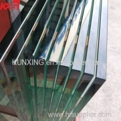 Cut to size clear12mm tempered glass CE Certificate 12mm Clear Toughened Glass Factory