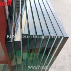 Cut to size clear12mm tempered glass CE Certificate 12mm Clear Toughened Glass Factory