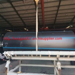 HDPE PIPE PE100 material PN10~PN16 pe pipe factory export