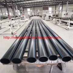 HDPE PIPE PE100 material PN10~PN16 pe pipe factory export