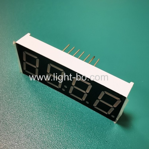 Pure Green 0.56 4 Digit 7 Segment LED Clock Display common cathode for home appliances