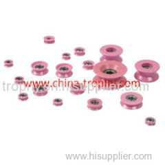 TROPHY Ceramic Wire Pulleys with plastic flange / Miniature Ceramic pulleys