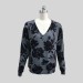 printed sweater viscose polyamide blend