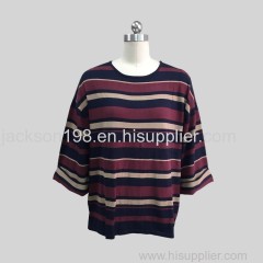 stripes sweaters viscose polyamide