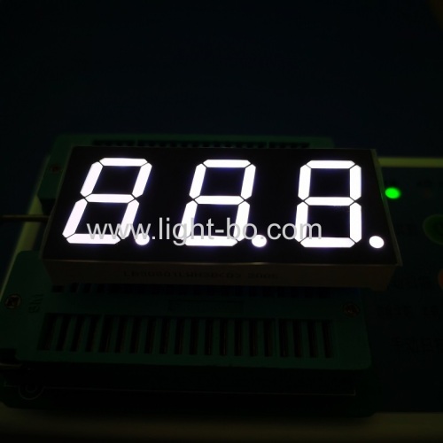 3 digit 0.8";0.8" led display;0.8" white display;0.8inch white display