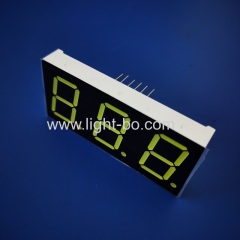 Ultra white 0.8inch 3 Digits 7 Segment LED Display common cathode for instrument panel