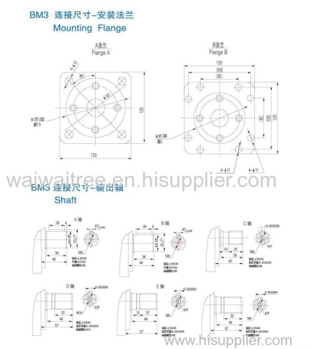 BM3 Cycloid Hydraulic Motor 2020