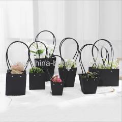 Waterproof Kraft Carry Bag Flower Bag