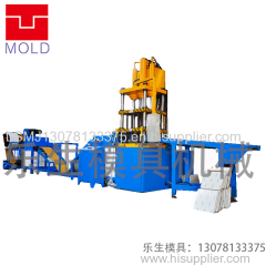 300mm*300mm Aluminium ceiling tile cutting forming machine