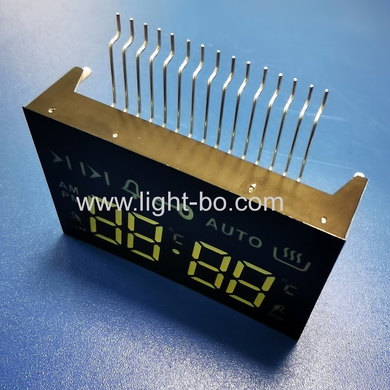 Low cost white color 4 Digit LED Display common cathode for oven timer control