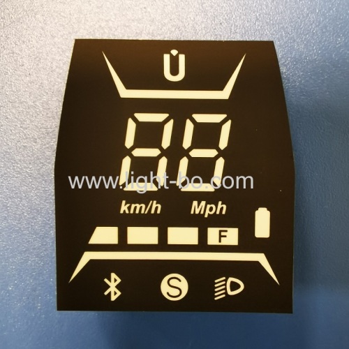 Ultra white/red/yellow Customized 7 segment led display module for Electric Scooter