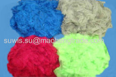 1.2D X 32MM colored virgin polyester staple fiber