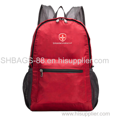 Folding leisure travel backpack laptop bags school bags