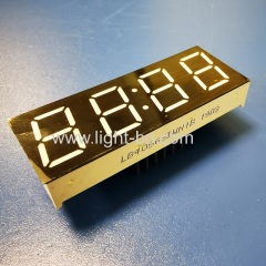 Ultra white 4 Digits 0.56inch common anode 7 segment led clock display for home appliances