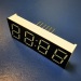 0.56" clock display; white clock display;led clock display; 4 digit clock display