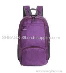 Folding leisure travel backpack laptop bags school bags