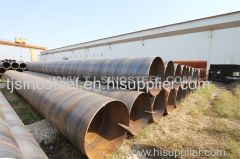 Spiral Steel Pipe Surface treatment black/Painting/Oiled