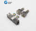 DUAL PORT double port Cat6A or cat.6 TOOLLESS Modular Plug utp UN-shielded RJ45 TOOLLESS Plug