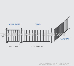 cost-effective and beautiful fencing & railing