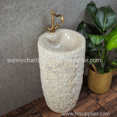 G682 Granite Pedestal Sink