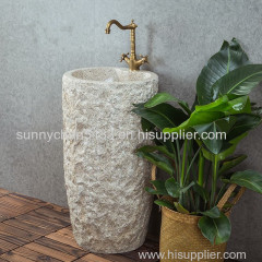 G682 Granite Pedestal Sink