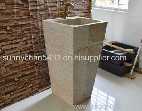 G682 Granite Pedestal Sink