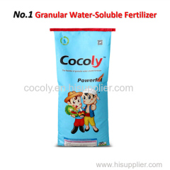 Organic Water Soluble Granular Cocoly Fertilizer