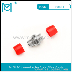FC-FC coupler fiber optic flange fiber optic coupler connector adapter carrier grade flange