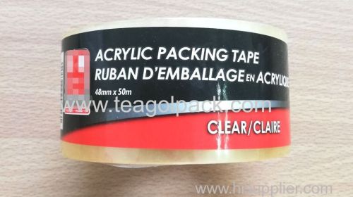 Acrylic Packing Tape 48mmx50M Transparent