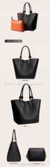 Fashion PU handbag for women fashion tote Shoulder bag Cross body Handbags for Lady