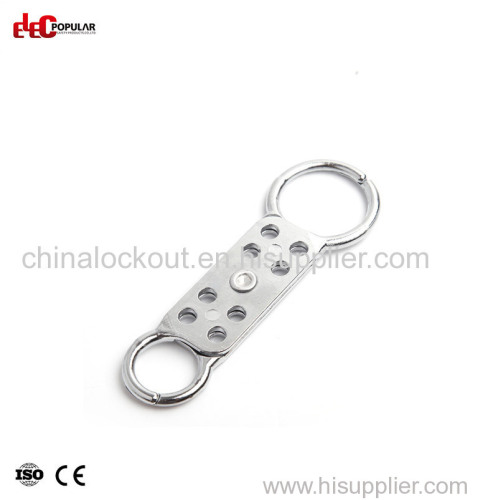 8 Holes Aluminum Lockout Hasp EP-K61 Aluminium Lockout Hasps Steel Shackle Padlock