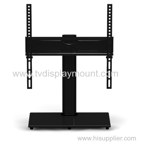 Rentliv Universal TV Stand-Swivel Tabletop TV Base with Mount for 32-55inch LED LCD Plasma Flat and Curved Screen TVs