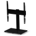 Rentliv Universal TV Stand-Swivel Tabletop TV Base with Mount for 32-55inch LED LCD Plasma Flat and Curved Screen TVs