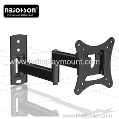 Full Motion LCD TV Wall Mounts 13"-27" Screen 180° Swivel