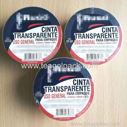 Packing Tape 48mmx50Mx0.04mm Transparent