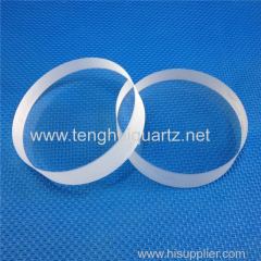 Transparent quartz sheet quartz plate