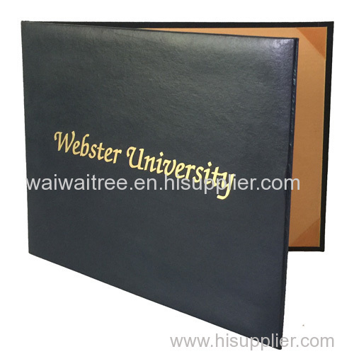Double Sided Moire Diploma Folder