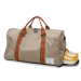 Fashion outdoor travel duffle bags leisure sports gym bag with shoe compartment tote bags