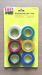 6 Pcs Coloured Adhesive PVC tape 0.13mmx18mmx10M