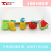 Soododo Puzzle Fruit Apple Shaped Eraser