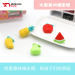 Soododo Puzzle Fruit Apple Shaped Eraser