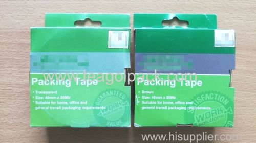Packing Tape 48mmx50M Transparent/Brown
