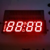 Ultra Red 4 Digit 7 Segment LED Display Common Anode for Oven Control