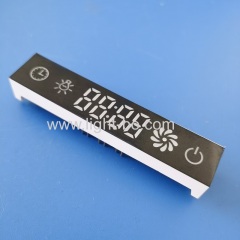 Ultra white Custom made 7 segment led display module for Kitchen Hood Control