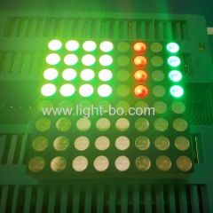 Bi-colour Red/Pure Green 8 x 8 Dot matrix LED Display for moving signs