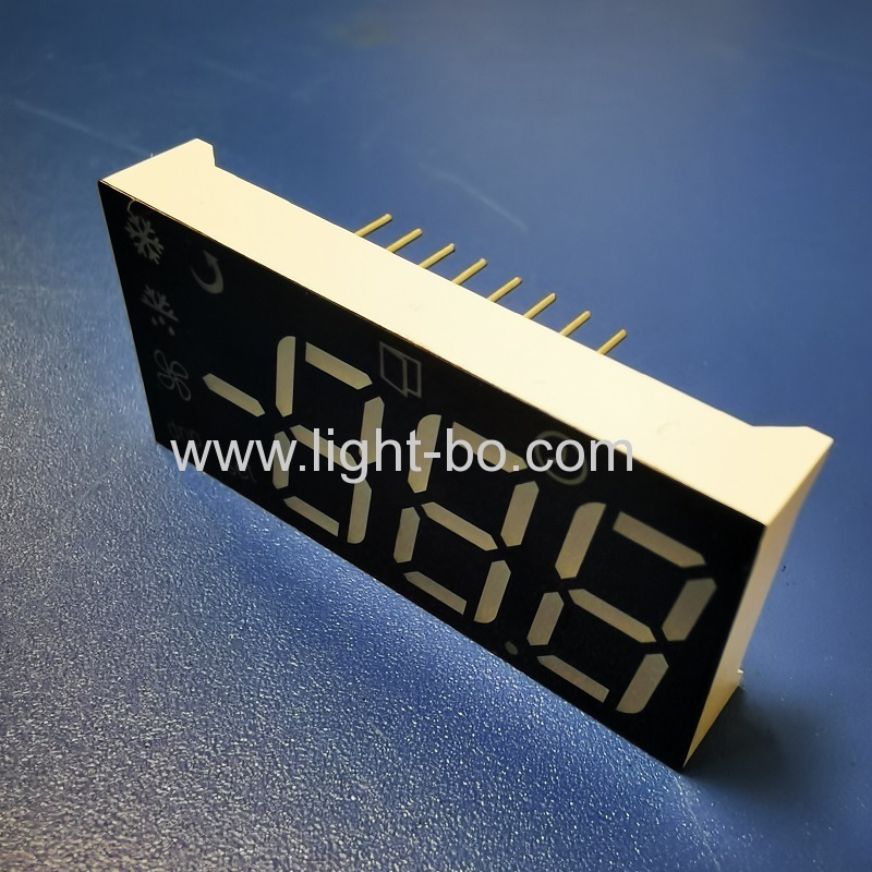 индивидуальный многоцветный трехзначный 7-сегментный светодиодный дисплей для пульта управления холодильником