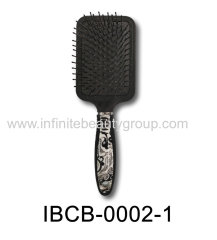 Home Plastic Paddle Hairbrush